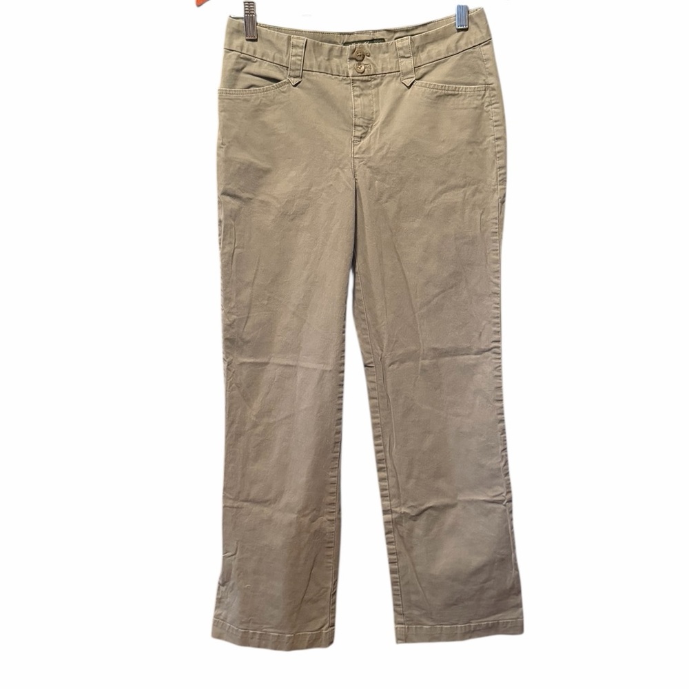 Eddie Bauer•Blakely Fit Straight Leg Khaki Trouser Pants